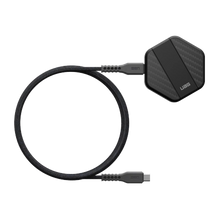 Заредете изображение във визуализатора на галерията – UAG Wireless Charger 15W wireless charger with stand, compatible with MagSafe - black carbon

