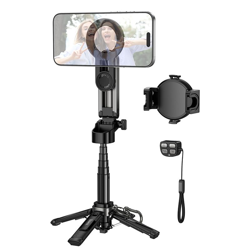 Live stand Hoco with magnetic and universal hilder with remote control ...