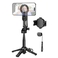 Live stand Hoco with magnetic and universal hilder with remote control K27 PRO czarny