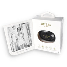 Заредете изображение във визуализатора на галерията – Wireless earphones OWS Guess Metalic Finish Electropated Parts Classic Logo black
