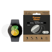 Заредете изображение във визуализатора на галерията – Antibacterial PanzerGlass Screen Protector for Samsung Galaxy Watch Classic 5 40 mm

