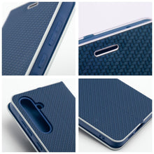 Заредете изображение във визуализатора на галерията – Flip case for Xiaomi Redmi 17 4G / 17 5G EU Luna Book Carbon blue
