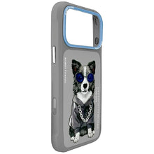 Заредете изображение във визуализатора на галерията – NIMMY case GLASSES COOL DOG for IPHONE 18 Pro/17 Pro grey
