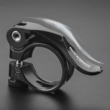 Заредете изображение във визуализатора на галерията – Rockbros 41210092001 bicycle seat clamp with quick release - black
