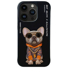 Заредете изображение във визуализатора на галерията – NIMMY case GLASSES COOL DOG for IPHONE 15 Pro Max black
