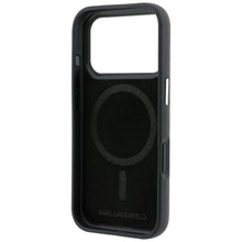 Заредете изображение във визуализатора на галерията – KARL LAGERFELD case for IPHONE 18 Pro Max/ 17 Pro Max compatible with MagSafe (Smooth Ikonik Sketch) burgundy
