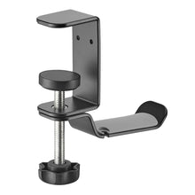 Заредете изображение във визуализатора на галерията – Silver Monkey HM200 headphone holder for desk - black
