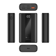 Заредете изображение във визуализатора на галерията – FORCELL F-ENERGY P20K2 Energo powerbank PD QC3.0 3A 22,5W 20000 mAh black

