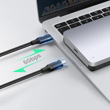 Заредете изображение във визуализатора на галерията – Ugreen CM300 70499 bay for 2.5'' SATA 3.0 6Gbps hard drive - gray + USB-C - USB-C cable 0.5m
