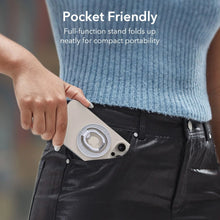 Заредете изображение във визуализатора на галерията – ESR Halolock MagSafe ring stand for the phone - silver and glitter
