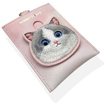 Заредете изображение във визуализатора на галерията – NIMMY set 3in1 phone bag + wallet + gps cover BIG EYED PET 2.0 Cat pink

