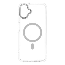 Заредете изображение във визуализатора на галерията – Case for Samsung A07 / A08 Frame Clear Hybrid Mag Cover compatible with MagSafe transparent
