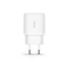 Заредете изображение във визуализатора на галерията – Tech-Protect C20W USB-C PD 20W / USB-A QC 3.0 network charger - white
