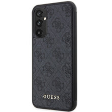 Заредете изображение във визуализатора на галерията – Original Case GUESS - hardcase 4G Metal Gold Logo GUHCSA34G4GFGR for Samsung Galaxy A34 5G Grey
