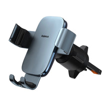 Заредете изображение във визуализатора на галерията – Baseus Metal Age 3 BS-CM028 gravity car air vent holder - gray
