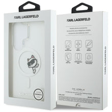 Заредете изображение във визуализатора на галерията – KARL LAGERFELD case for SAMSUNG S26 Ultra KLHMS26L6HCPSCT (Magnetic IML Peekaboo Choupette) transparent
