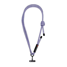 Заредете изображение във визуализатора на галерията – FORCELL F-DESIGN S10X165 crossbody phone lanyard with adjustable length (max 82,5cm in the loop) gray purple
