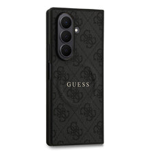 Заредете изображение във визуализатора на галерията – GUESS case for SAMSUNG Z Fold7 GUHMZFD7P4MSEGCK (Magnetic 4G PU W/ Classic) black
