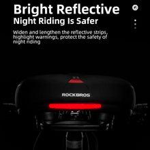 Заредете изображение във визуализатора на галерията – Rockbros AQ-6090R bicycle saddle - black and red
