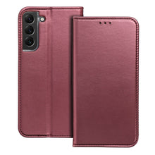 Заредете изображение във визуализатора на галерията – SMART MAGNETO Book case for MOTOROLA EDGE 60 burgundy
