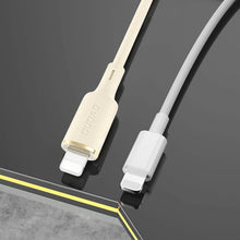 Заредете изображение във визуализатора на галерията – Dudao L7SCL USB-C - Lightning 30W 2m cable - beige
