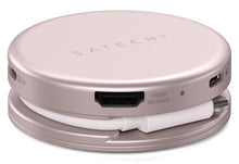 Заредете изображение във визуализатора на галерията – Adapter HUB 5in1 USB C Satechi OntheGo STPOTG5P blush
