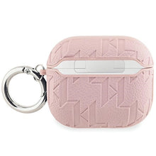 Заредете изображение във визуализатора на галерията – Karl Lagerfeld Monogram Karl Head case for AirPods 3 - pink
