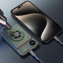 Заредете изображение във визуализатора на галерията – Dudao K24 USB-A / USB-C 10000mAh powerbank - gray
