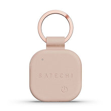 Заредете изображение във визуализатора на галерията – Locator compatible with Apple Find My Satechi Keychain shape Vegan Leather ST-LKCFR desert rose
