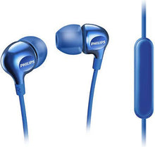 Заредете изображение във визуализатора на галерията – Wired earphones with microphone jack 3,5mm PHILIPS SHE3705BL blue
