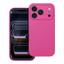 Заредете изображение във визуализатора на галерията – Case for iPhone 18 Pro / 17 Pro Silicone 2mm (camera protection) compatible with MagSafe pink
