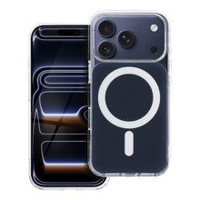 Заредете изображение във визуализатора на галерията – Case for iPhone 18 Pro / 17 Pro Clear Fusion Mag Cover compatible with MagSafe navy blue
