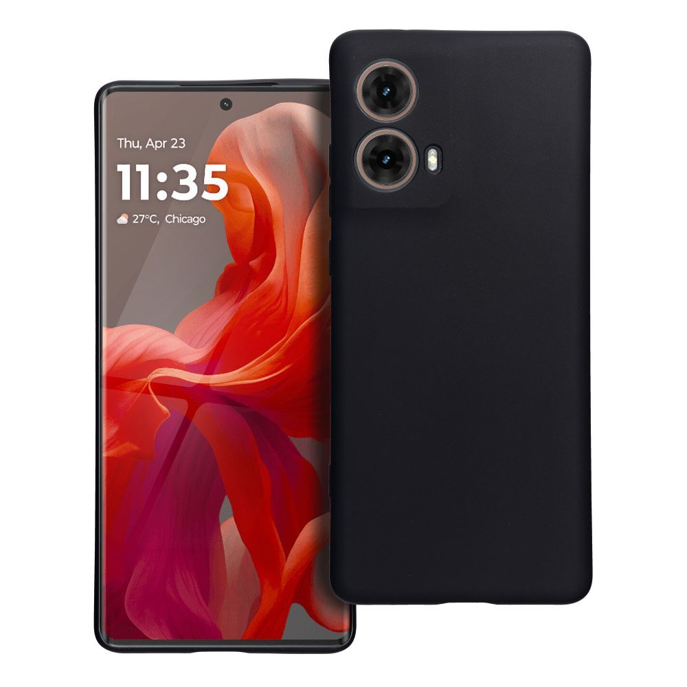 Гръб MATT за MOTOROLA G85 5G черен