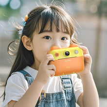 Заредете изображение във визуализатора на галерията – HOCO children camera with printer and selfie function DV204 yellow
