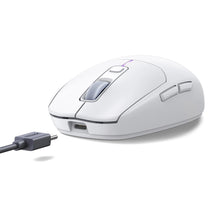 Заредете изображение във визуализатора на галерията – Ugreen MU103 Bluetooth 5.0 computer mouse / 2.4GHz USB receiver - white
