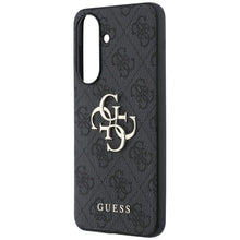 Заредете изображение във визуализатора на галерията – GUESS case for SAMSUNG Galaxy A37 GUHCSA374GMGGR (4G Big Metal Logo) black
