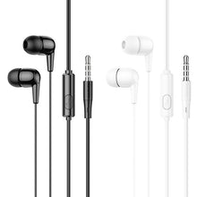 Заредете изображение във визуализатора на галерията – Wire earphones USB C Hoco M97 white
