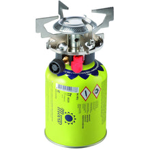 Заредете изображение във визуализатора на галерията – Gas camping stove with gas cartridges (thread or valve) ATOS piezo igniter 1.8kW
