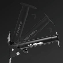 Заредете изображение във визуализатора на галерията – Rockbros 27210016001 bicycle stand for wall mounting - black
