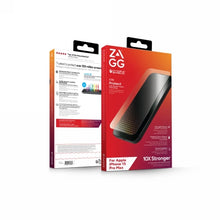 Заредете изображение във визуализатора на галерията – ZAGG InvisibleShield Glass XTR3 protective glass for iPhone 15 Pro Max with antibacterial coating and eyesafe technology
