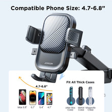 Заредете изображение във визуализатора на галерията – Joyroom JR-OK6 car phone holder on the dashboard - black

