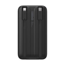 Заредете изображение във визуализатора на галерията – Baseus Comet Series powerbank with display 10000mAh 22.5W - black + USB-A / USB-C cable
