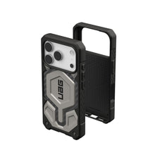 Заредете изображение във визуализатора на галерията – UAG Urban Armor Gear case MONARCH PRO compatible with MagSafe for IPHONE 17 Pro titanium
