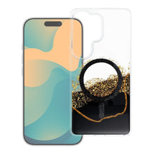 Заредете изображение във визуализатора на галерията – Case for Samsung S24 / S25 Golden compatible with MagSafe black
