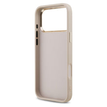 Заредете изображение във визуализатора на галерията – GUESS case for IPHONE 17 Pro Max GUHCP17X4GMGCPI (PU W/ Big 4G Classic Logo) gold pink
