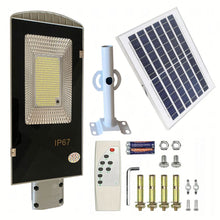 Заредете изображение във визуализатора на галерията – Solar garden/street lamp for pole 200W 247 LED RC-K-1329
