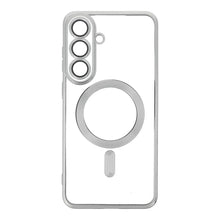 Заредете изображение във визуализатора на галерията – Case for Samsung S26 FE Electro Mag Cover compatible with MagSafe silver
