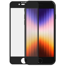 Заредете изображение във визуализатора на галерията – SAFE by PanzerGlass Edge-to-Edge tempered glass for iPhone SE 2020 / SE 2022 / 8 / 7 / 6 / 6s - with black frame

