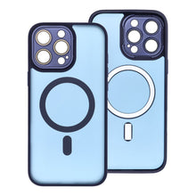 Заредете изображение във визуализатора на галерията – VARIETE MAG COVER Case compatible with MagSafe for IPHONE 16 PRO MAX navy blue
