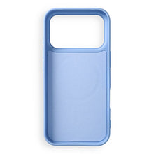 Заредете изображение във визуализатора на галерията – Case for iPhone 18 Pro Max / 17 Pro Max Silicone Mag Cover compatible with MagSafe (big hole) light blue
